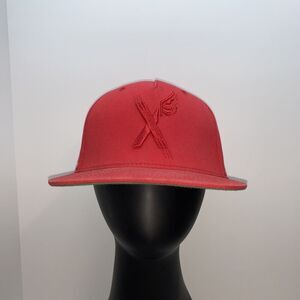 10 Deep x Starter Snapback Hat X Wingfoot the Natural Red‎ VCTRY USA MCMXCV